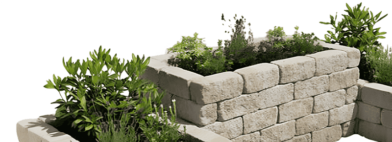 Professional retaining wall installation